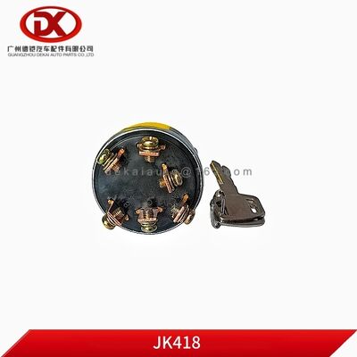 Factory Supply Car Ignition Switch JK418 Starter Lock JK406B Preheat Switch Forklift Ignition Lock
