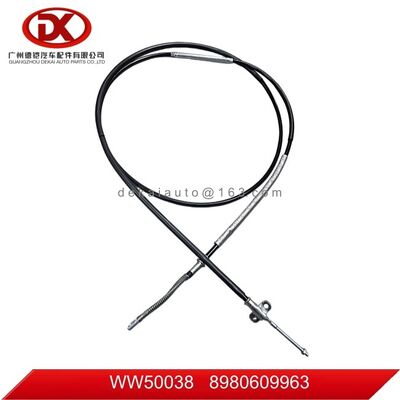 Suitable For Isuzu 4HG1/4HG1-T/4HE1/4HK1 MYY6S, Hand brake cable L=3650cm  8980609963 8 98060996 3