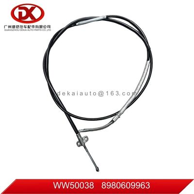 Suitable For Isuzu 4HG1/4HG1-T/4HE1/4HK1 MYY6S, Hand brake cable L=3650cm  8980609963 8 98060996 3