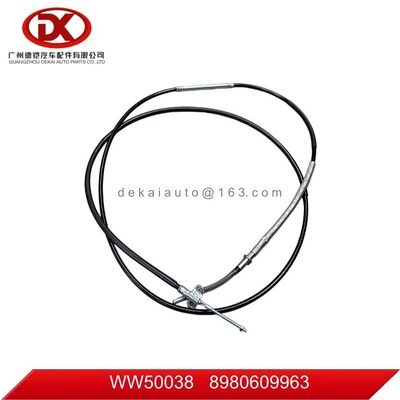 Suitable For Isuzu 4HG1/4HG1-T/4HE1/4HK1 MYY6S, Hand brake cable L=3650cm  8980609963 8 98060996 3
