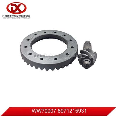 Suitable For ISUZU MXA5R / MYY5T  Diferential Main gear And Shaft 7*39  8971215931 8 97121593 1