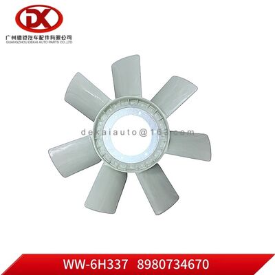 Fan Blade 8980734670 8 98073467 0 for ISUZU FVZ34 G3 6HK1-TC Truck Parts